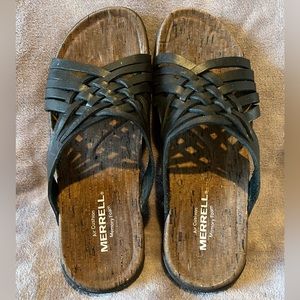 Merrell Women’s Black Slide Sandal 7